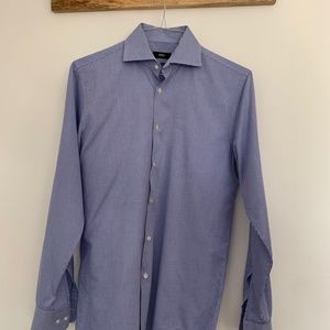 Barrow Dress Shirt Gingham 15 32/33